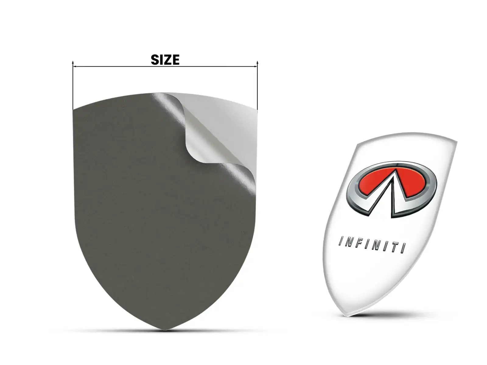 Infiniti Pegatina En Relieve Auto Estilo Máximo Pro Duradero